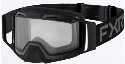 FXR "COMBAT COLD STOP" GAFAS MOTO DE NIEVE MARCO ESTABILIZADOR A PRUEBA DE VIENTO - NEGRO ADULTO Foto 1 de 2