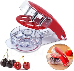 Pitter Pietra Rimuovi Semi Ciliegio Fosse Oliva Strumento Cucina Corer Frutta Core Stoner - Foto 1 di 11