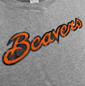 Oregon State Beavers Sweatshirt Damen XSmall Pink Victoria's Secret 5th & Ocean - Bild 1 von 7