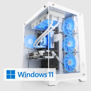 Gaming PC Weiß Intel Core i7-12700KF | NVIDIA Geforce 5070 | 1TB SSD | 16GB DDR5 - Bild 1 von 3