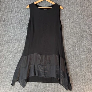 NWT Analili Black Dress XL Sleeveless Asymmetrical Hem Cocktail Party Modern - Picture 1 of 7