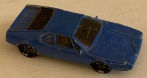 HERPA BMW M1 REPAINTED IN BLUE ( BADLY ) - OO RAILWAY SCENERY - Picture 1 of 10
