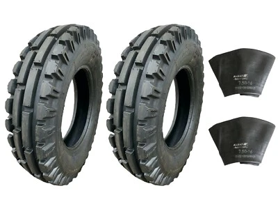 7.50-16 Kabat SRF-02  Supra Rib - TT - 98/A8 - 6PR - AS Front Set + Schläuche  - Bild 1 von 3