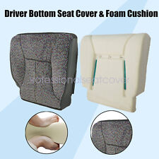 Driver Bottom Seat Cover + Foam Cushion Fits 1998-2002 Dodge Ram 1500 2500 3500