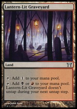 Magic the Gathering MTG Lantern-Lit Graveyard (278) Champions of Kamigawa   LP