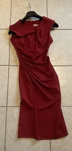 Kleid rot, elegant, xs, wie neu!! wunderschön für Hochzeiten - Bild 1 von 3