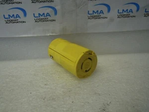 LOT of 2X HUBBELL VALISE YELLOW PLUG CONNECTOR 20A 250V 2P 3W TWIST-LOCK **NEW - Imagen 1 de 3