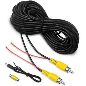 Cinch Videokabel, Auto Rückfahrkamera Rückfahrkamera Videokabel mit... - Bild 1 von 7