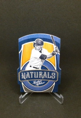 2019 Panini Leather & Lumber - Ichiro - #N-11 Naturals Die Cut - Image 1 of 2