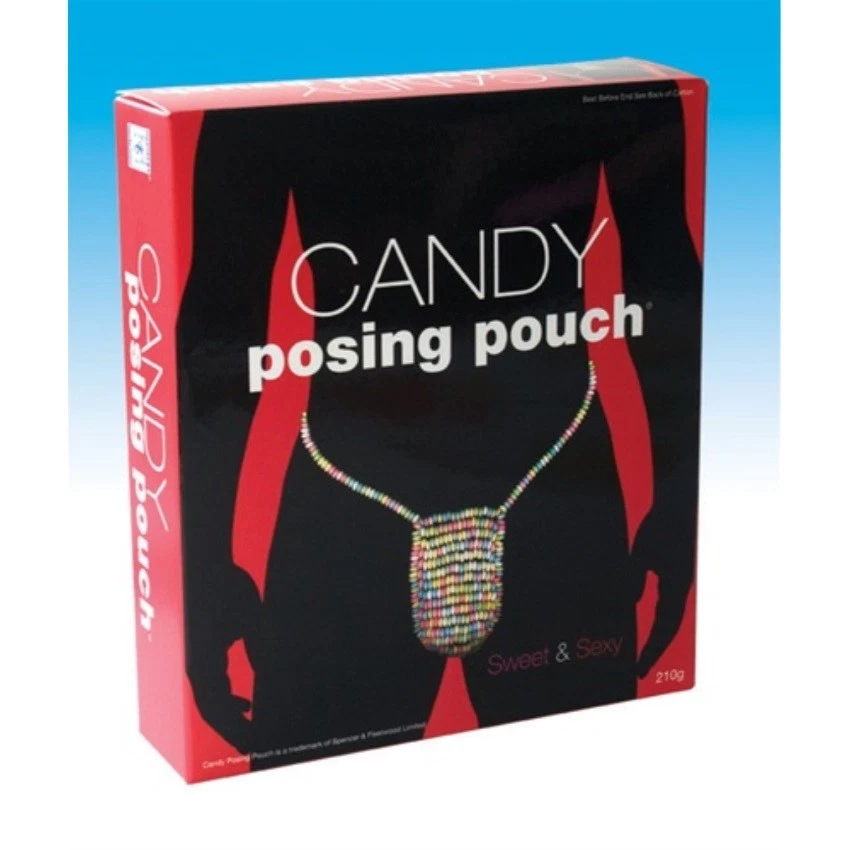 Mens Male Lingerie Candy Edible Undies Underwear Pouch Gag Valentines Gift