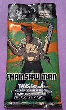 1 Booster Pack of Chainsaw Man Booster Pack Japanese Weiss Schwarz English