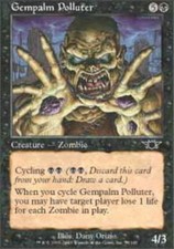Japanese Gempalm Polluter ~ Near Mint Legions Foreign MTG Magic UltimateMTG Blac