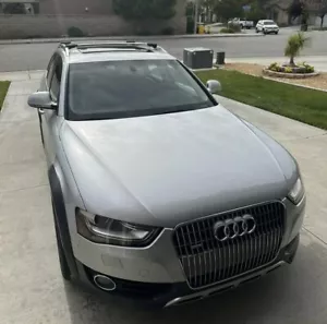 New Cross Bars Roof Rack For Audi A4 B8 Allroad 2008-2016 Black lockable 2x - Picture 1 of 15