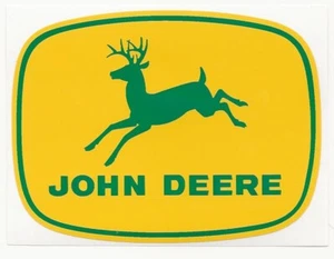JOHN DEERE 4-leg, Green Deer DECAL, 4 inch, Tractor Computer Cut J1979 - Picture 1 of 1