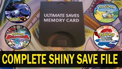 Pokemon Box Ruby & Sapphire Gamecube Unlocked Memory Card!  - Image 1 of 4