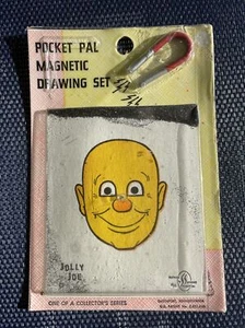 VINTAGE 1950’s JOLLY JOE POCKET PAL MAGNETIC DRAWING SET SMETHPORT SPECIALTY - Picture 1 of 8