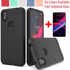 For T-Mobile REVVL 4 V+Plus 5G Case Shockproof Rugged Slim Hybrid Armor Cover - Photo 1 sur 24