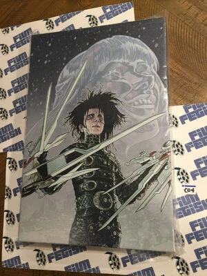 Tim Burton’s Edward Scissorhands 12×18 inch Officially Licensed Canvas Print C04 - Image 1 of 4