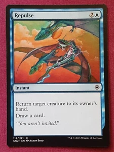 Magic The Gathering CONSPIRACY TAKE THE CROWN REPULSE blue card MTG - Bild 1 von 2