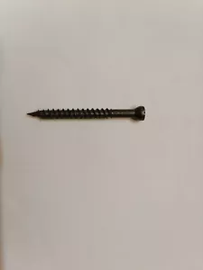 No 6 x 1-5/8 L Trim Head Square Drive Phosphate Drywall Screws 5 lb - Bild 1 von 4
