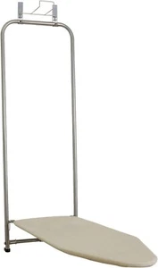 Household Essentials 144222 Over The Door Small Ironing Board with Iron Holde... - Picture 1 of 4