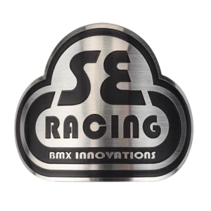 SE RACING Bikes Classic SE Racing stainless steel head badge - Picture 1 of 1