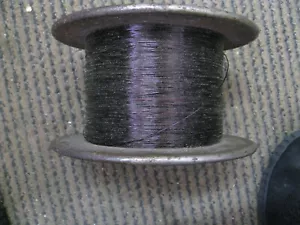 Vintage big roll Copper Wire 0.4mm AWG26 27 coated dark enamel magnet wire GCC - Picture 1 of 8