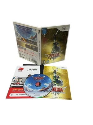 The Legend of Zelda: Skyward Sword Wii With Manual NO soundtrack Tested Working - Image 1 of 4