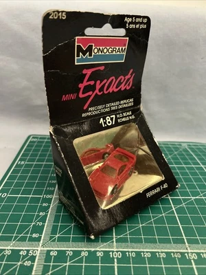 Monograma, Mini Exactos, Ferrari F40, escala 1:87 HO, 2015, NUEVO EN CAJA Foto 1 de 4