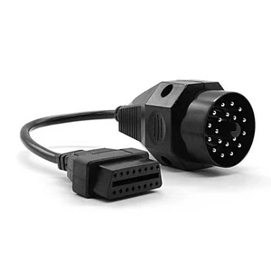 Convenient 25CM OBD OBD2 Data Link Adapter Cable for BMW Seamless Connectivity - Afbeelding 1 van 10