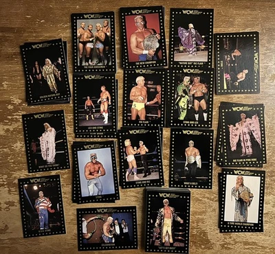 1991 Championship WCW Wrestling Lot Partial Set (73/110) + 25 Extra Cards Sting - Image 1 of 4