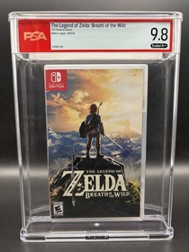 1st Print Legend of Zelda: Breath of the Wild Switch PSA 9.8 A++ SEALED WATA VGA