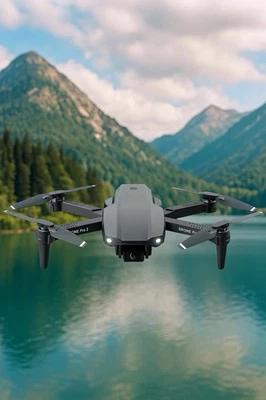 E99 Pro дрон 4K HD камеры RC горючего - складной двойной объектив с высоты удержания - Изображение 1 из 3