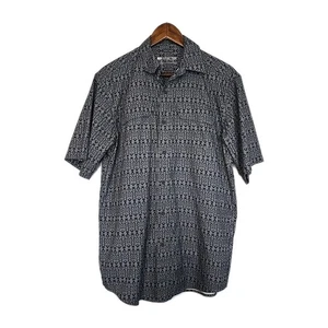 Ariat Tek Camicia Uomo Bottoni Piccole Tasche Ventilate Grigio - Foto 1 di 9