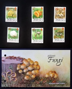 Alderney Stamps: "Alderney Fungi" Presentation Pack 2004 - Picture 1 of 5