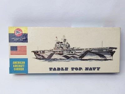 DE COLECCIÓN PIRO SOBREMESA AZUL MARINO PORTAAVIONES AMERICANO EE. UU. LEXINGTON SIN USAR ¡BONITO! Foto 1 de 4