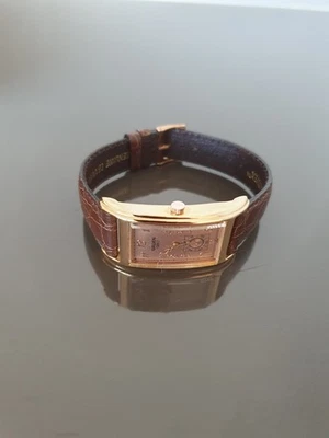 Gruen Curvex Quartz GR1219 Rose Gold 5 Micron G.P. - Image 1 of 4