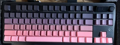 New AJAZZ AK870 PLUS wireless mechanical gaming keyboard - Avocado Switch Pink - Image 1 of 4