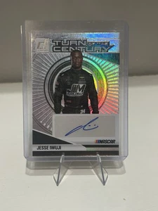 Jesse Iwuji 2025 Donruss Racing Turn Of The Century Auto Silver - Picture 1 of 2