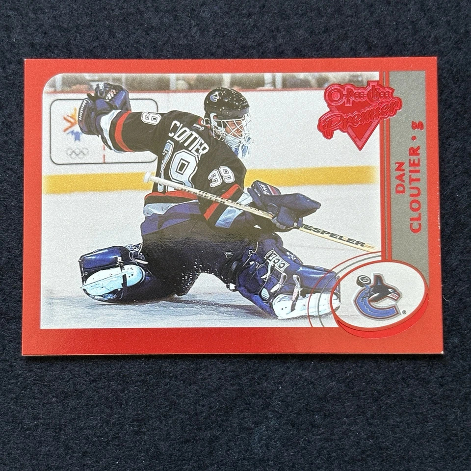 2002 Topps O Pee Chee Premier Red Dan Cloutier /100 #102 - Image 1 of 2