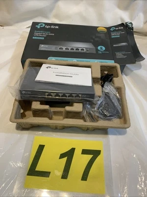 ✅✅TP-Link TL-R600VPN SafeStream Wired Internet Gigabit Broadband VPN Router - Image 1 of 4