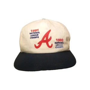 Snapback vintage de los campeones de la liga de los Atlanta Braves 1991-1992  - Imagen 1 de 12