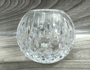 "JARRÓN DE CRISTAL WATERFORD LISMORE ROSE BOWL, 3,5"" - CRISTAL IRLANDÉS" - Imagen 1 de 4