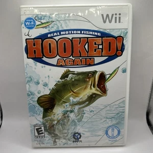 Hooked Again: Real Motion Fishing (Nintendo Wii, 2009) COMPLETO en caja - Imagen 1 de 4