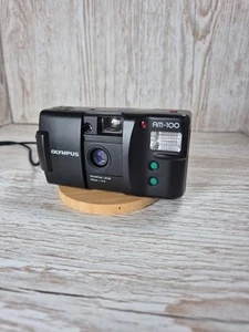 Olympus AM-100 35mm Film Point and Shoot Camera Black #3 - Picture 1 of 7