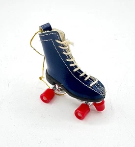Schlüsselanhänger Souvenir Vintage Rollschuh Spinnrollen Leder Weihnachten Orname - Bild 1 von 3