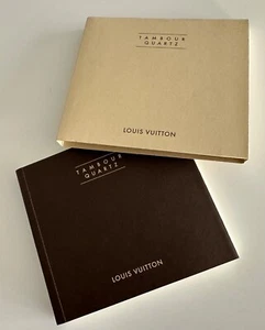 LOUIS VUITTON | TAMBOUR QUARTZ BOOKLET | Q23712 | Warranty Certificate | Manual - Picture 1 of 10