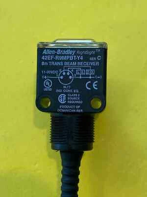 New Allen-Bradley 42EF-R9MPBT-Y4 Ser. C, RightSight Trans Beam Receiver 8m - Image 1 of 4