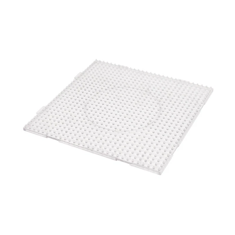 CTOP Plaque pour perles à repasser - Transparente - Plastique - 14x14 cm