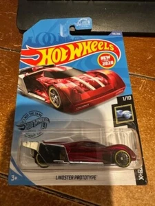 Hot Wheels X-Raycers Lindster Prototype #136 2020 cromo/rojo - Imagen 1 de 1